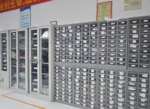 Test piece storage cabinet